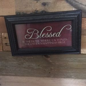 Home decor sign